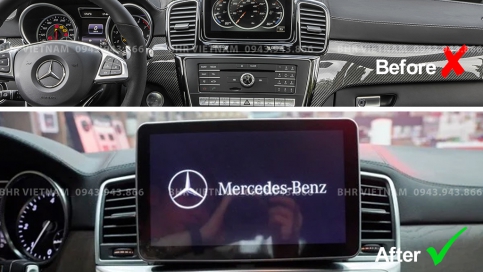 Màn hình DVD Android xe Mercedes GLS W166 2018 - 2019 | Màn hình nguyên khối Flycar
